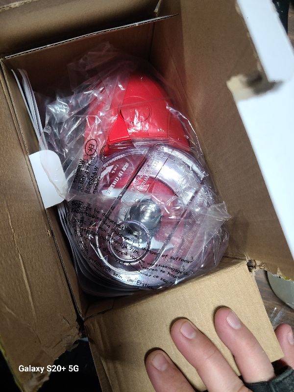 Photo 1 of 1.5-Cup One-Touch Electric Food Chopper, 100W Mini Food Processor Meat Grinder, Mix, Chop, Mince and Blend Vegetables, Fruits, Nuts, Meats, Stainless Steel Blade (Red)