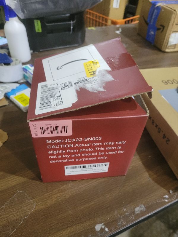 Photo 1 of Christmas Inflatables Outdoor Decoration, Snowman Inflatable Christmas Decorations Yard Decor Christmas Party Outdoor, Garden, Lawn