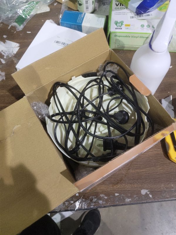 Photo 1 of 2 Pack Flea Traps for Inside Your Home, Indoor Flea Light, Bed Bug Killer with 8 Sticky Pads & 4 Light Bulb, Odorless Natural Insect Infestation Treatment Trap for Kid Pet