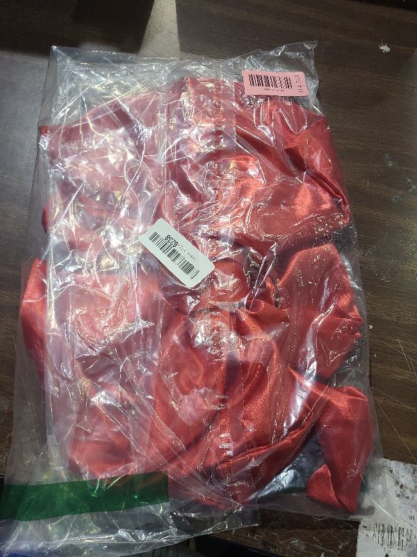 Photo 1 of 16 x 42 Inches Extra Large Christmas Satin Bows Christmas Tree Topper Decorations Xmas Tree Toppers Bows?Bows for Home Wreath Wall Backdrop Birthday Wedding Party Decorations(Red)