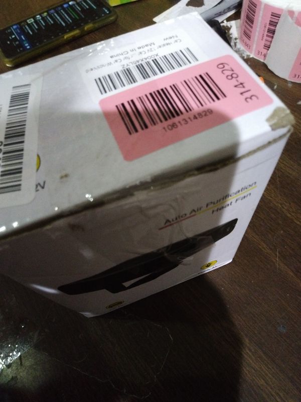 Photo 1 of 12V Car Heater & Windshield Defroster – 200W Fast Heating & Cooling Fan, 360° Rotatable Portable Car Heaters for Vehicle, Plugs into Cigarette Lighter for Cars, SUVs, RVs