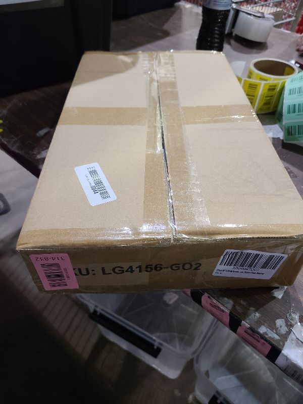 Photo 1 of 2 Pack Metal Round Tube Scroll Display Easel, Vintage Gold Decorative Large Adjustable Floor Standing Easel with Chain Support, Perfect for Showcasing Pictures, Artwork, Picture Frame Wedding Sign Etc