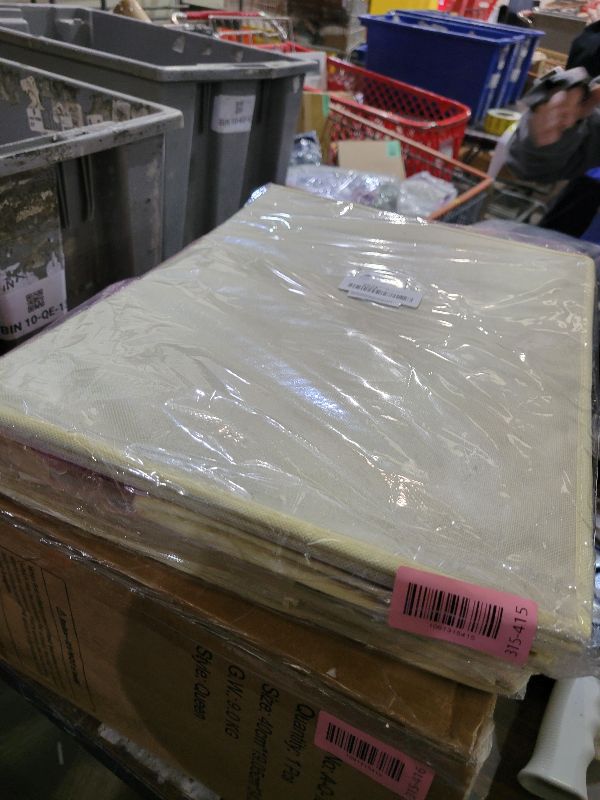 Photo 1 of 122L Large Toy Box Chest with Lid, Foldable Toy Storage Organizer Bin Boxes with Removable Divider for Kids, Boys, Girls, Nursery, Playroom, 26"x17" x17"(Linen Pink)