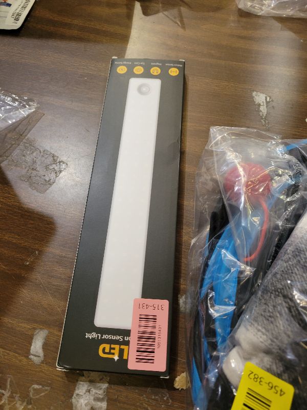 Photo 1 of 13inch Under Cabinet Lighting, 2500mAh Motion Sensor Light Indoor, USB Rechargeable Battery Operated Closet Light, Dimmable LED Cabinet Lights, Under Counter Light for Kitchen (2-Pack)