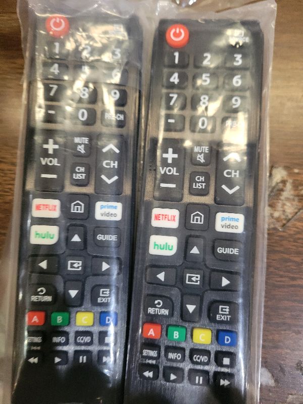 Photo 1 of ?Pack of 2? New Universal Remote for All Samsung TV Remote, Replacement Compatible for All Samsung Smart TV, LED, LCD, HDTV, 3D, Series TV