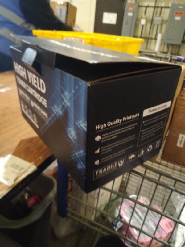 Photo 1 of 206X Toner Cartridges 4 Pack High Yield Set Replacement for HP 206X Black Cyan Yellow Magenta Color Pro M255dw M255nw; MFP M282nw M283cdw M283fdn M283fdw Ink Cartridges with Chip