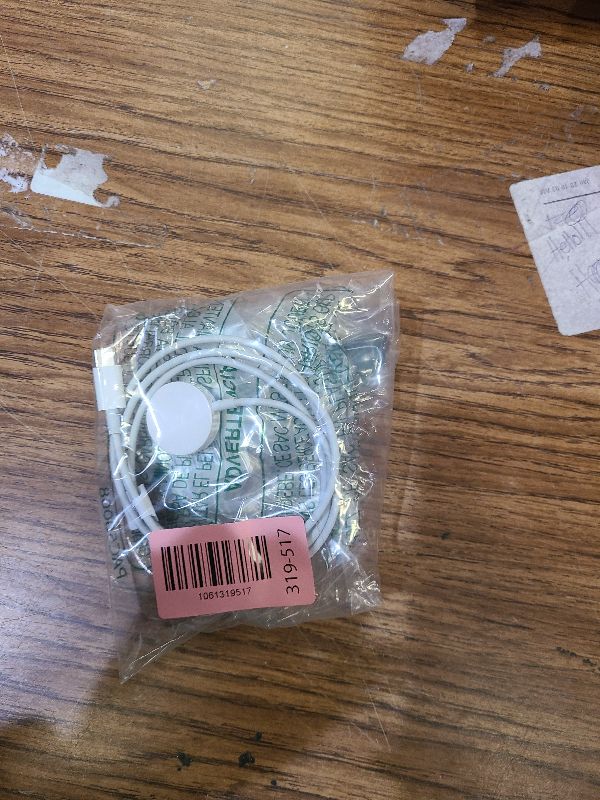 Photo 1 of ???? ???????? Magnetic Charging Cable for Apple Watch Charger,[USB C Port] Wireless Charging Cable Compatible with iWatch Series Ultra/10/9/8/7/6/SE/SE2/5/4/3/2[3.3FT]-White