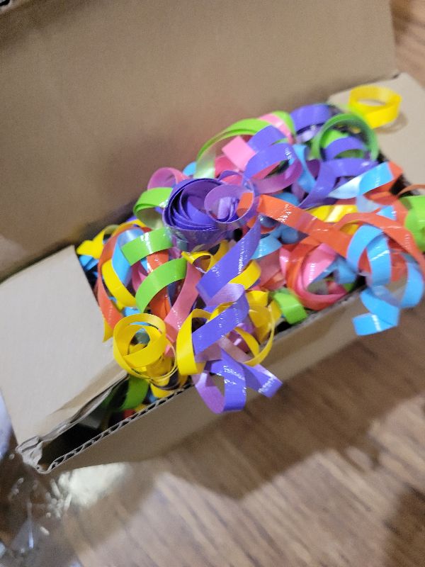 Photo 1 of 12pcs Self Adhesive Curly Bows for Gift Wrapping, Assorted Colors Satin Ribbon Bows for Present Boxes, Birthday, Christmas, Wedding Decorations