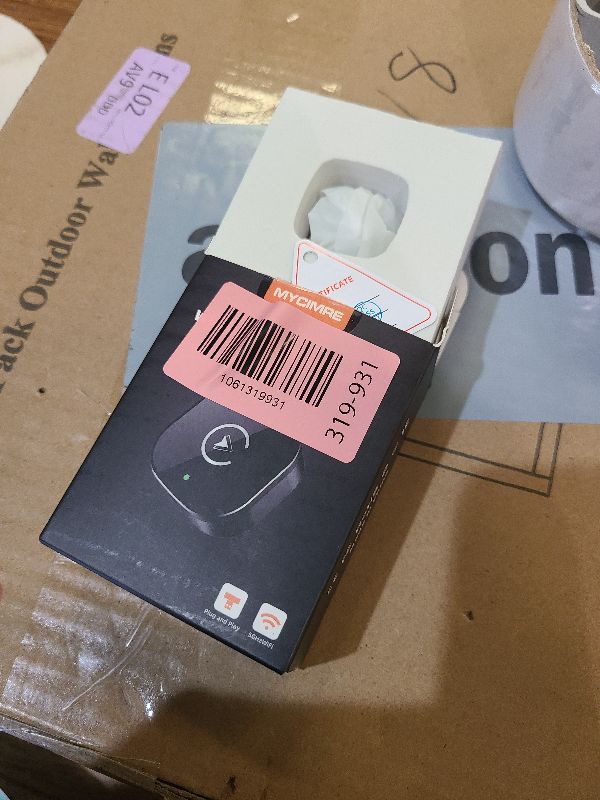 Photo 1 of ?2026 Upgarded?Wireless CarPlay Adapter for iPhone, Mini USB Design for Cars with Wired CarPlay, Fast Connection,5.8GHz WiFi,No Delay, Compatible with iOS 10+ & iPhone 6+, USB/Type C,Plug and Play