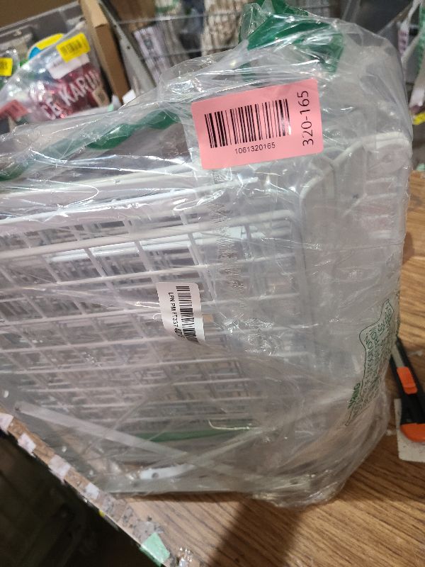 Photo 1 of 2 Pack Laundry Room Shelves Wall Mounted with Wire Baskets, Over the Washer and Dryer Shelf with Clothes Drying Rack, 8 Hooks?Wire Shelves Baskets for Laundry Closet Organization and Storage, White