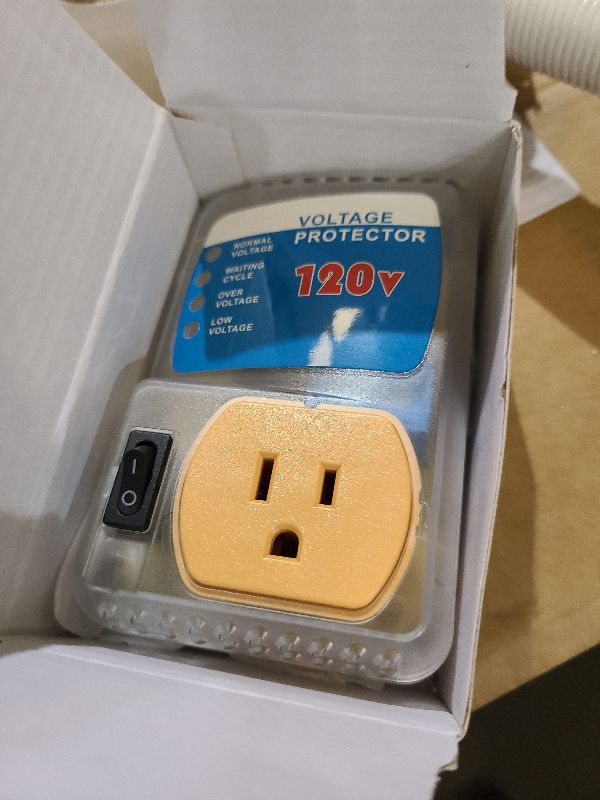 Photo 1 of [ETL Listed] BSEED Electronic Surge Protector for Home Appliance, Voltage Protector Suit for Refrigerators and Freezers, Voltage Brownout Outlet 120V 15A 1800Watts
