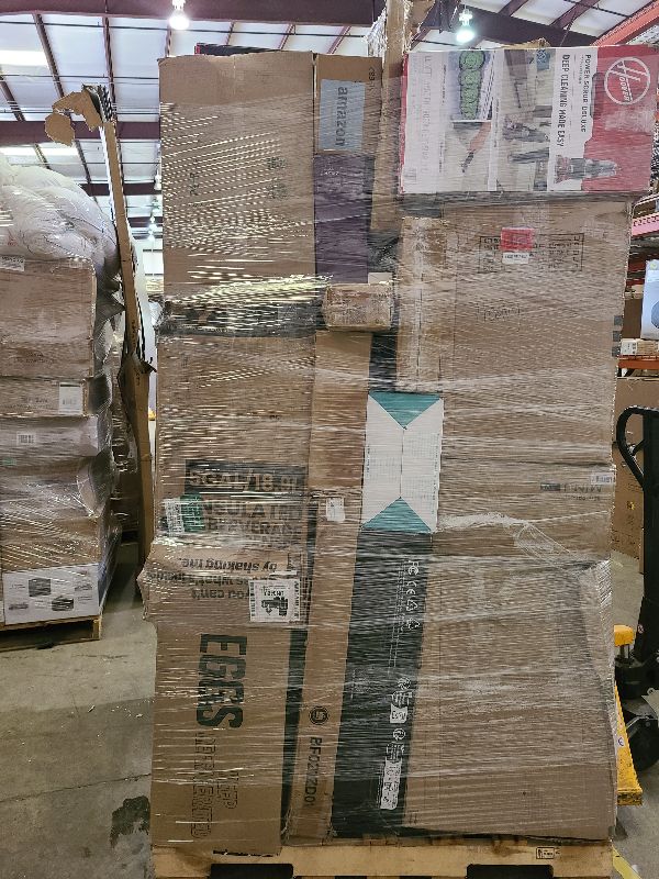Photo 1 of As is general merchandise pallet roughly 60 items. 
