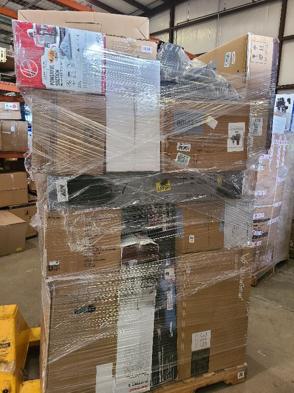 Photo 1 of As is general merchandise pallet roughly 60 items. 

