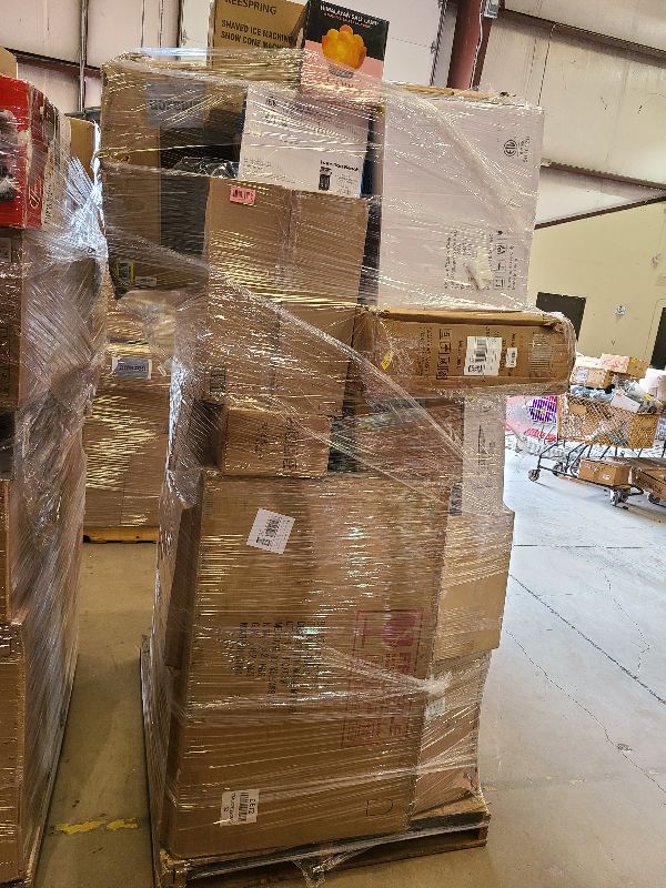 Photo 1 of As is general merchandise pallet roughly 60 items. 

