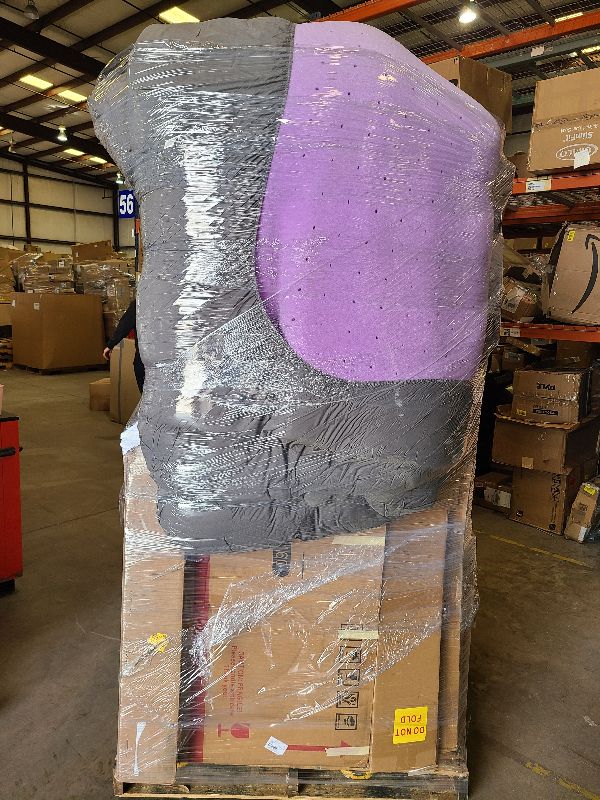 Photo 1 of As is general merchandise pallet roughly 60 items 