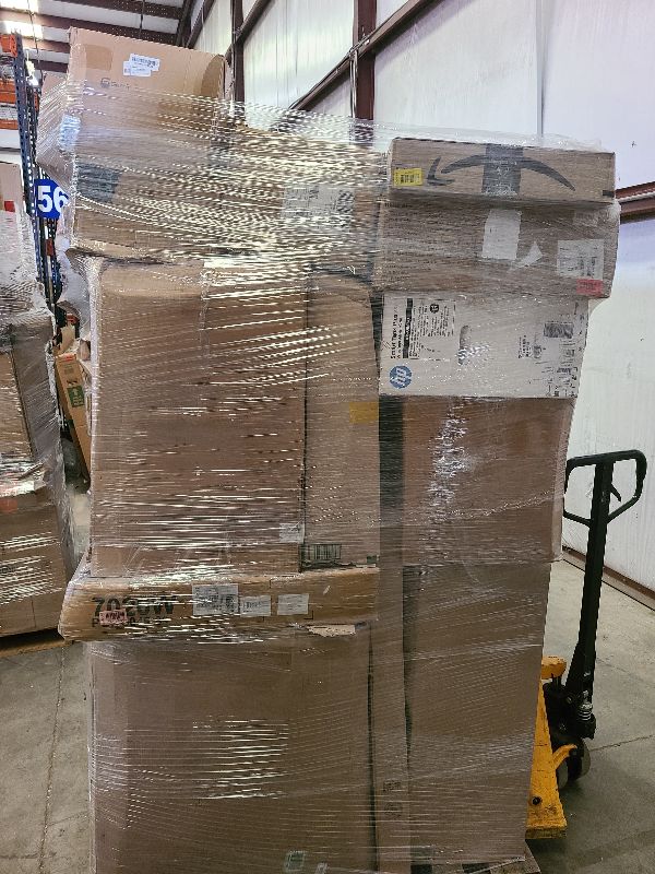 Photo 1 of As is general merchandise pallet roughly 60 items. 

