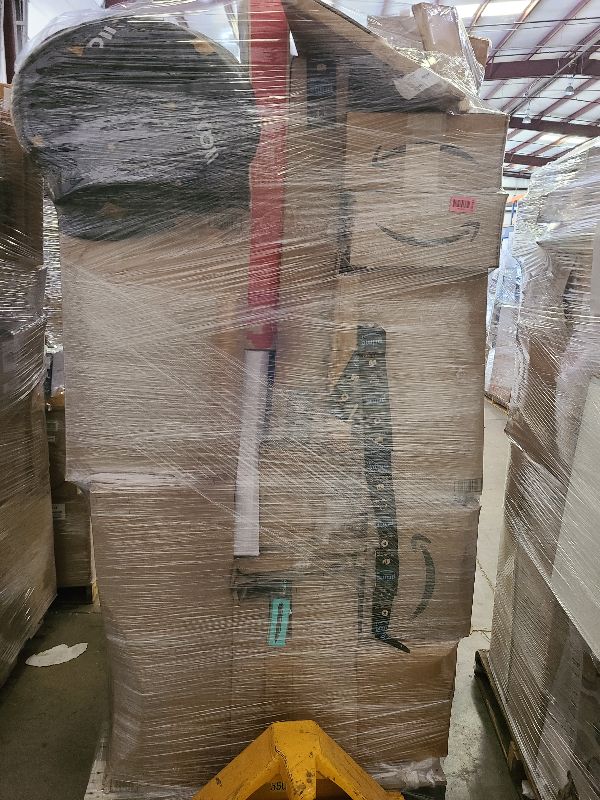 Photo 1 of As is general merchandise pallet roughly 60 items. 

