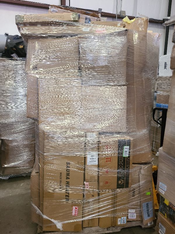 Photo 1 of As is general merchandise pallet roughly 60 items. 

