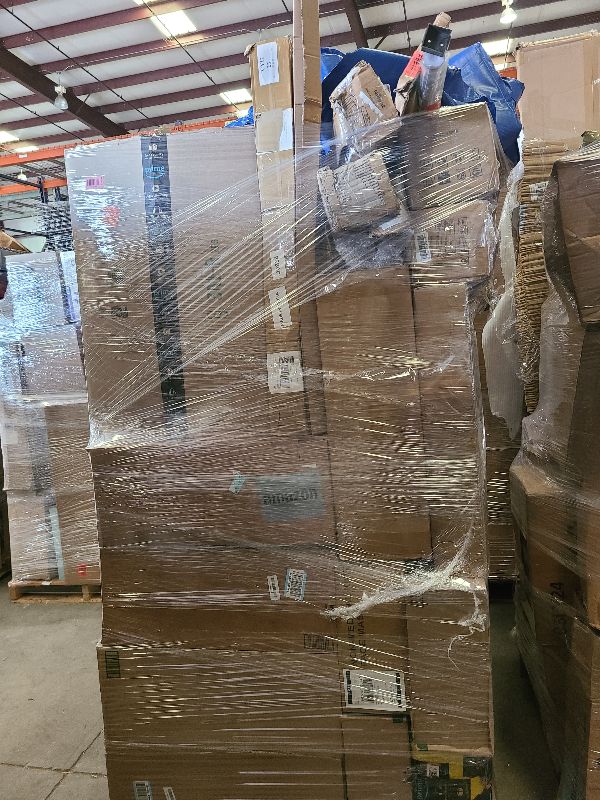 Photo 1 of As is general merchandise pallet roughly 60 items. 

