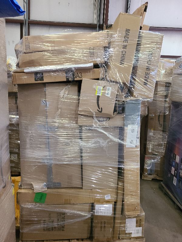 Photo 1 of As is general merchandise pallet roughly 60 items. 

