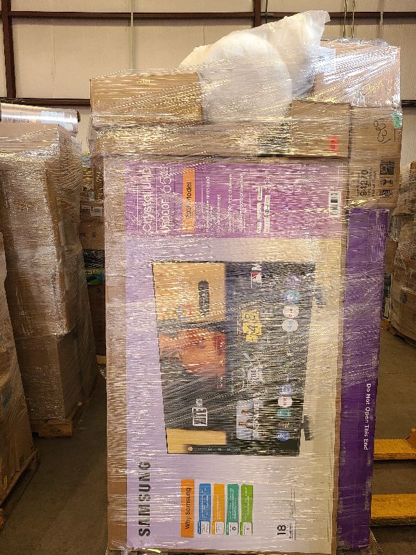 Photo 1 of As is general merchandise pallet roughly 60 items. 

