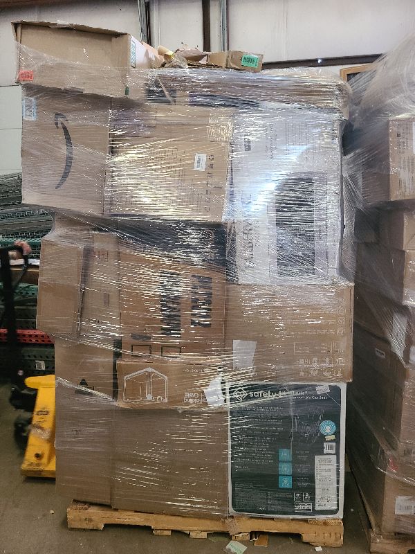 Photo 1 of As is general merchandise pallet roughly 60 items. 

