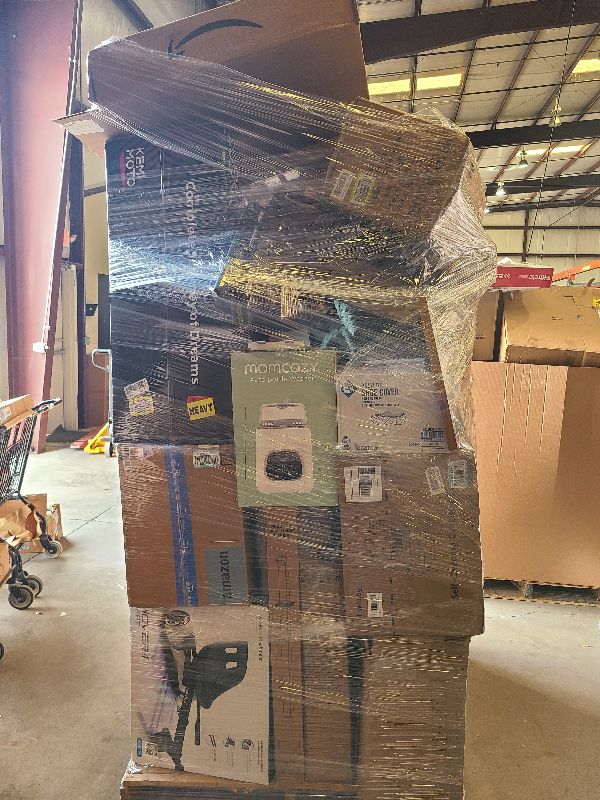 Photo 1 of As is general merchandise pallet roughly 60 items. 

