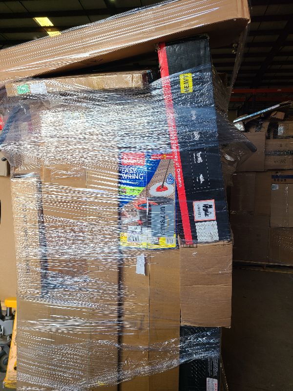 Photo 1 of As is general merchandise pallet roughly 60 items. 


