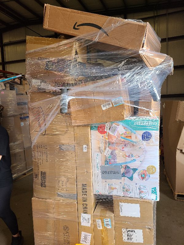 Photo 1 of As is general merchandise pallet roughly 60 items. 

