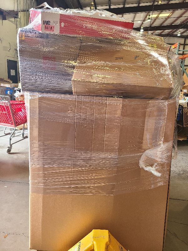 Photo 1 of As is general merchandise pallet roughly 