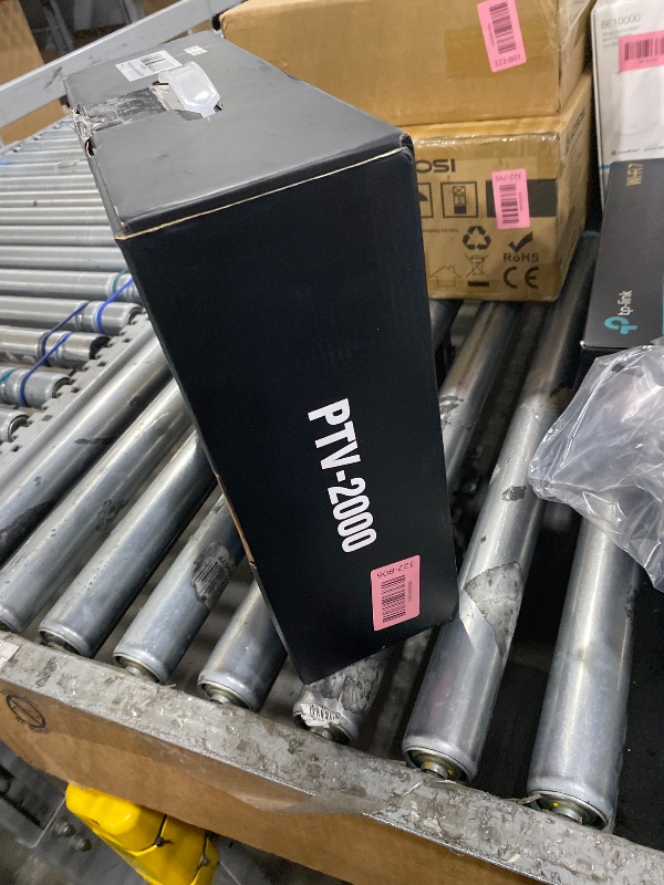 Photo 1 of ***(MISSING PARTS/ SEE NOTES FOR DETAILS)***Phenyx Pro Wireless Microphone System, 4-Channel VHF Wireless Microphone Set with 2 Handhelds/2 Bodypacks/2 Lapels/ 2 Headset, Metal Receiver, Suitable for Church, Meeting, Conference(PTV-2000-2H2B)