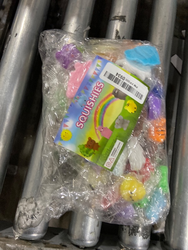 Photo 1 of 100 Pack Squishies Toys, Tiny Mochi Squishy Fidget Toys Random Bulk Party Favors for Kids 4- 8 8-12 Goodie Bag Pinata Stocking Stuffers Classroom Prizes Treasure Box Egg Fillers Girls