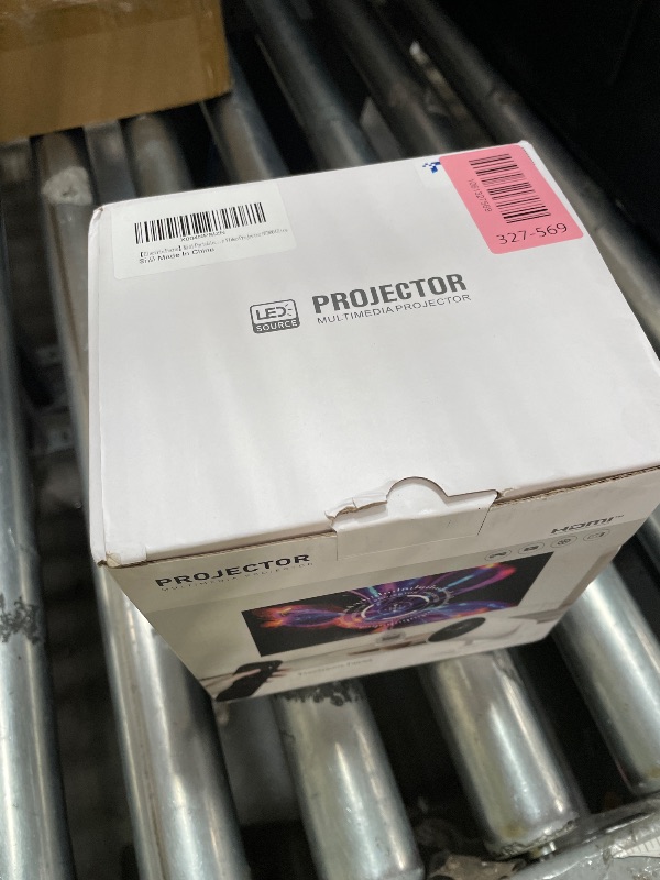 Photo 1 of [Electric Focus]Mini Portable Projector with 4K Support, Bluetooth 5.4 WIFI6, 5watt Sound Base Speaker, 260 ANSI, Android 11, 210° Rotation , Auto Keystone Correction Video Projector HY300 PLUS