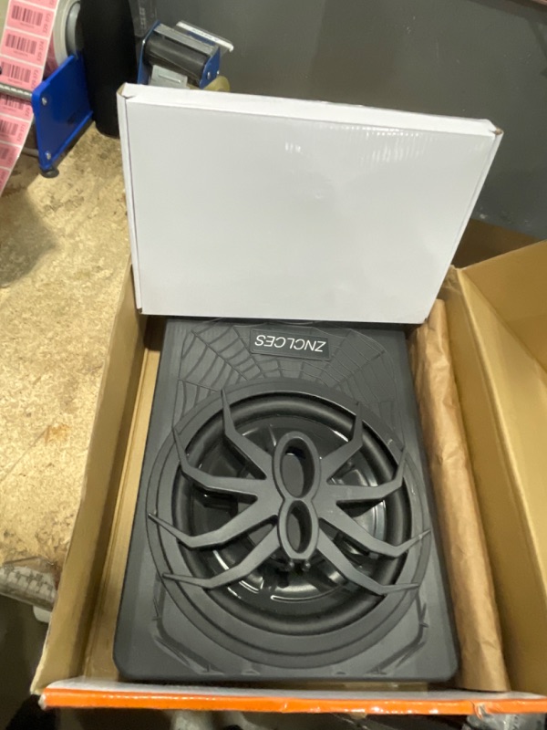 Photo 1 of ***PARTIAL SET - PRICE ADJUSTED***
Znclces 2025 Upgraded 10" 1200W Slim Under Seat Powered Car Subwoofer, Car/Truck Sub Built in Amplifier for Outstanding Heat Dissipation, Powerful bass and Blue LED Ambient Light (Blue Light)