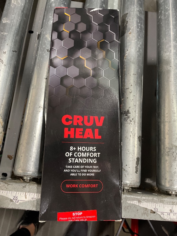 Photo 1 of (New) Work Comfort Orthotic Insoles - Anti Fatigue Shoe Insert Men Women - Low Arch Support - Shock Absorption - Foot Pain Relief - Work Boot Insoles (Black, XL)