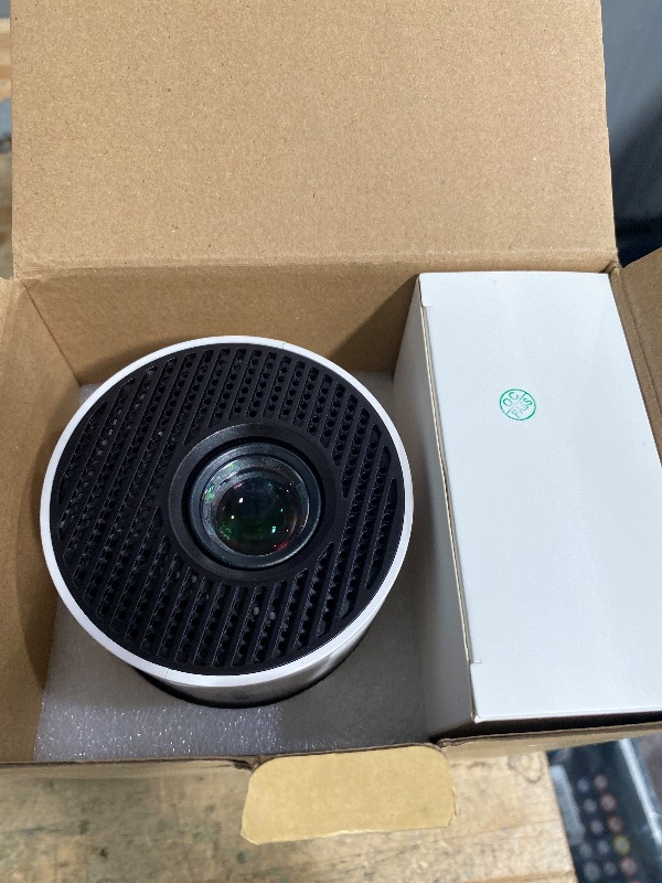 Photo 1 of [Built-in Apps & 2025 Upgraded] Mini Projector with WiFi 6 and Bluetooth 5.4 Support 4K 1080P Auto Keystone 180° Rotatable Projector Portable Compatibile with HDMI/TV Stick/Memory Stick/Laptop, White