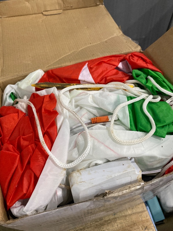 Photo 1 of **NOTE: DIRTY**10FT Christmas Inflatables Snowman Wear Magic Hat, Blow Up Outdoor Decorations, Giant Snow Man Built-in Bright LED Light, Xmas Yard Decor for Festive Holiday Garden Patio Lawn Display Mall Hall Party