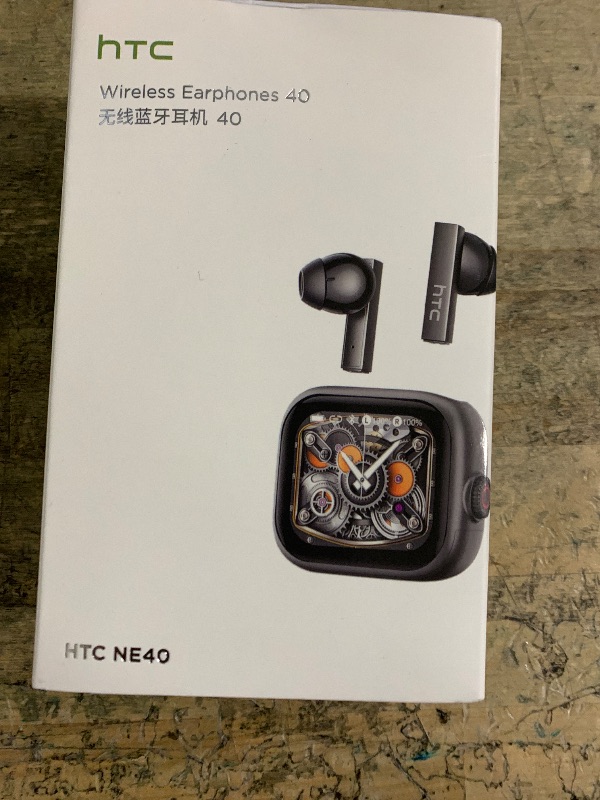 Photo 1 of  [Ultra HD Screen] HTC NE40 Earphones Bluetooth V6 TWS Sports Wireless Headphones AI Translator Earbud In-Ear Noise Reduction Mic