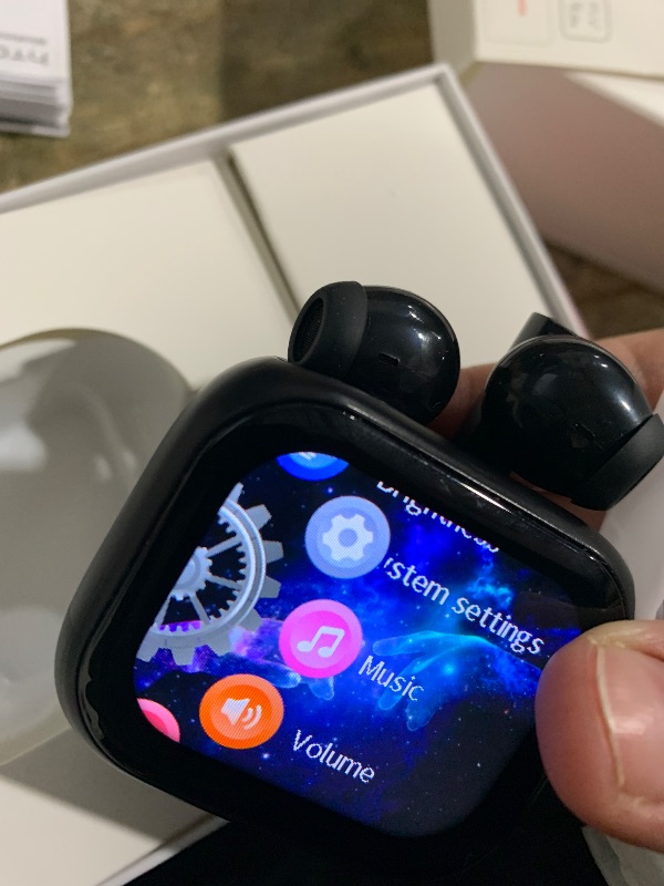 Photo 1 of  [Ultra HD Screen] HTC NE40 Earphones Bluetooth V6 TWS Sports Wireless Headphones AI Translator Earbud In-Ear Noise Reduction Mic