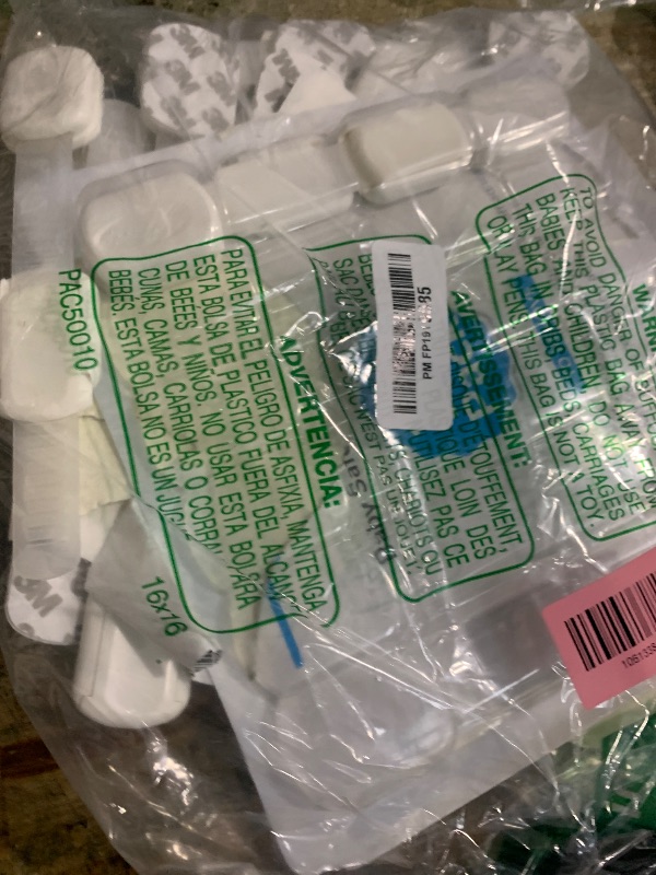 Photo 1 of 12 Pack Vkania Baby Proofing Cabinet Strap Locks - Child Safety Drawer Cupboard Oven Refrigerator Adhesive Locks - Adjustable Toilets Seat Fridge Latches - Kids Proof Kit - No Drilling