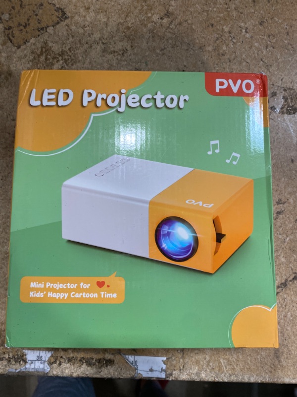 Photo 1 of PVO Projector WiFi Portable Mini Projectors 1080P, Phone Screen Can Be Mirrored to Video Projector via WiFi, Movie Projectors Compatible with Smartphone/ Tablet/ Laptop/TV Stick/PS/Type-C/USB Drive