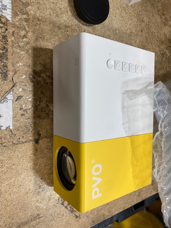 Photo 3 of PVO Projector WiFi Portable Mini Projectors 1080P, Phone Screen Can Be Mirrored to Video Projector via WiFi, Movie Projectors Compatible with Smartphone/ Tablet/ Laptop/TV Stick/PS/Type-C/USB Drive