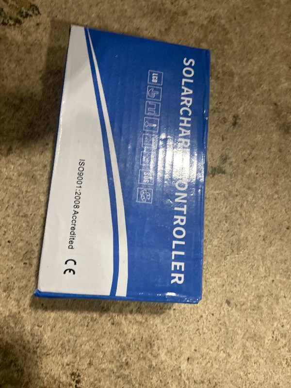 Photo 1 of [Upgraded] 30A Solar Charge Controller, Black Solar Panel Battery Intelligent Regulator with Dual USB Port 12V/24V PWM Auto Paremeter Adjustable LCD Display (30a)