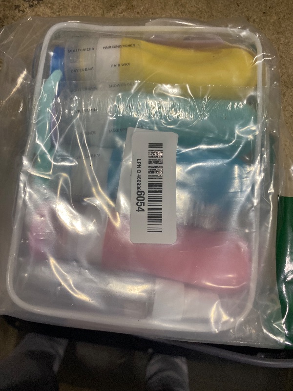 Photo 1 of 16pack Travel Bottles for Toiletries, TSA Approved LeakProof Squeezable Silicone Toiletry Containers for Shampoo, Conditioner, 3oz Portable Refillable Traveling Size Liquid Containers (16Pcs/Colorful)