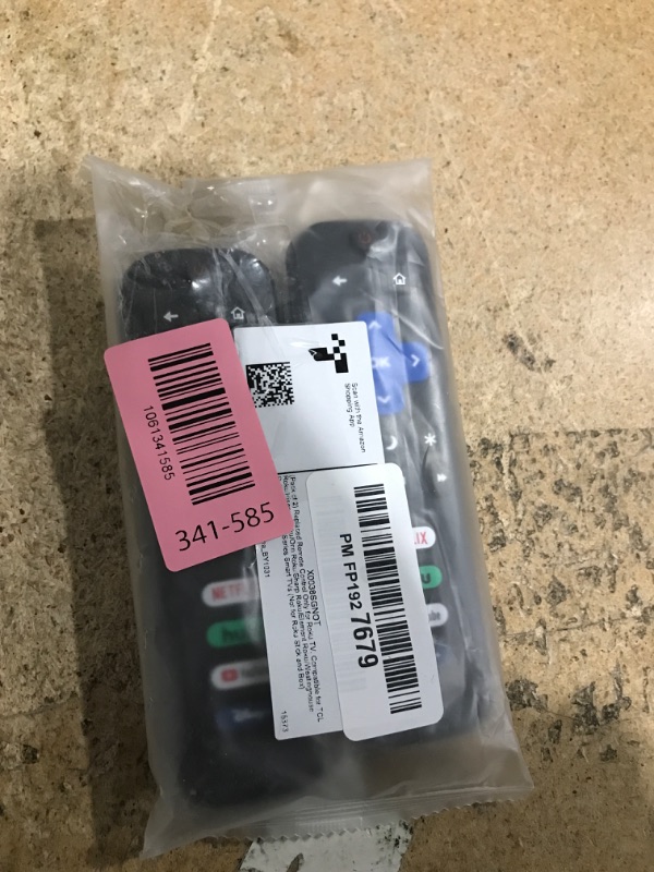 Photo 1 of (Pack of 2) Replacement Remote Control Only for Roku TV, Compatible for TCL Roku/Hisense Roku/Onn Roku/Sharp Roku/Element Roku/Westinghouse Roku/Philips Roku Smart TVs (Not for Roku Stick and Box)