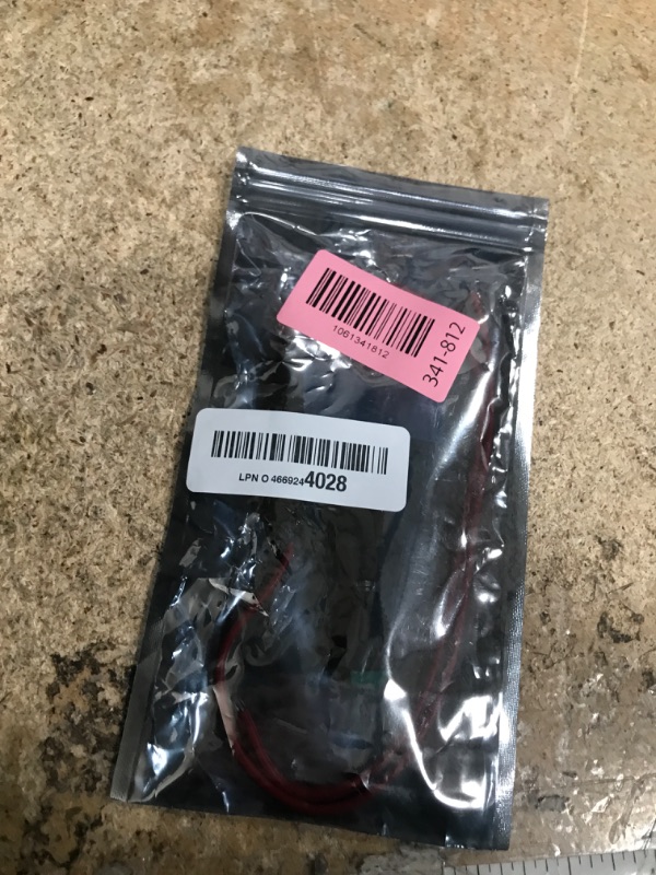 Photo 1 of (Real 18AWG) 1 Pairs 12V 5A DC Power Pigtail Barrel Plug Connector Cable, 2.1mm x 5.5mm Male Female DC Pigtail Connectors for CCTV Security Camera and 12V Power Supply Adapter (1 Male+1 Female)