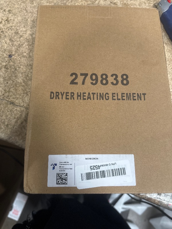 Photo 1 of [UPGRADED] 279838 Dryer Heating Element for Whirlpool Kenmore Maytag Amana Roper, Dryer Heating Element Parts Include Dryer Thermostat Thermal Fuse, Replaces 2406026 3403585 w10724237