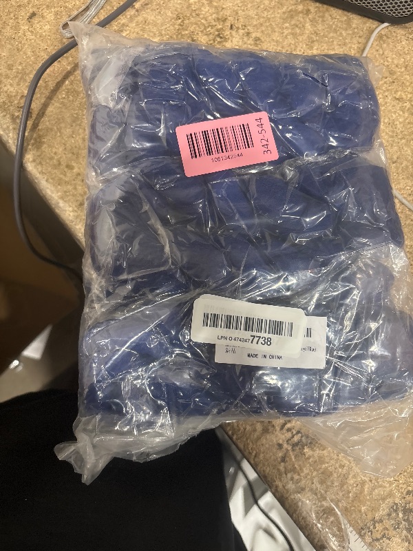 Photo 1 of 10 Pack Royal Blue Cheesecloth Table Runner 10FT Boho Gauze Fabric Table Runner Vintage Rustic Sheer Runners for Wedding Party Bridal Baby Shower Long Table Decorations