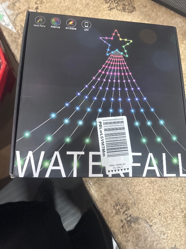 Photo 1 of 
Star waterfall Christmas lights