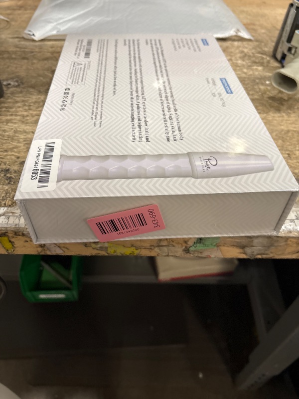 Photo 1 of **FACTORY SEALED**Pure Daily Care NuDerma Handheld Skin Therapy Wand Machine w/Neon – Anti-Aging - Skin Tightening - Wrinkle Reducing - Dark Circles – Clarifying - Hair & Scalp Stimulator